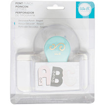 American Crafts We R Memory Keepers Alphabet Punches Elegant Font Punches Decora - £29.80 GBP