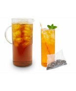 peach oolong iced tea 12 count bag makes 32 ounces each pouch premium fresh - £10.98 GBP