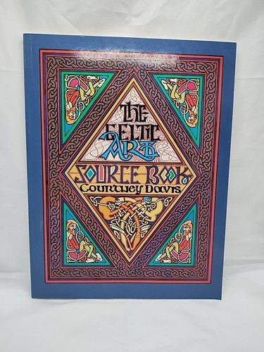 The Celtic Art Source Book Courtney Davis Book - $12.86