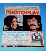 Sonny &amp; Cher Photoplay Magazine Vintage 1944 Natalie Wood Sammy Davis Jr. - €26,12 EUR