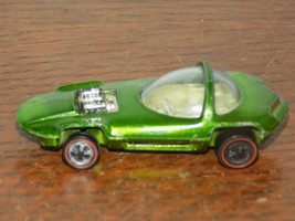 Vintage Hot Wheels Green Silhouette 1967 Red Line Mattel Car - €46,31 EUR