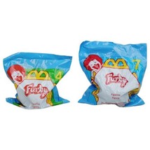 McDonald&#39;s Happy Meal Toy Set of 2 Furby Figurines #4 &amp; #7 - 1998 - $5.90