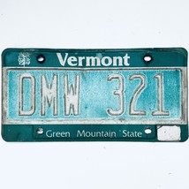  United States Vermont Green Mountain Passenger License Plate DMW 321 - $336.54 MXN