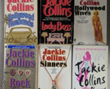 Jackie Collins Hollywood Husbands Lady Boss Hollywood Wives Sinners Love... - $16.82