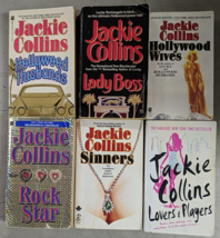 Jackie Collins Hollywood Husbands Lady Boss Hollywood Wives Sinners Love... - $16.82