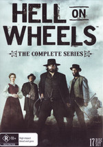 Hell on Wheels Complete Series DVD | Season 1, 2, 3, 4 &amp; 5 | Region 4 - £51.71 GBP