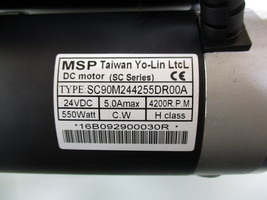 MSP DC Motor 550W 4200rpm COMFORT MobilityScooterParts M#2550C Taiwan image 3