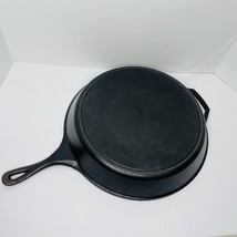 Vintage Lodge 14SK Large Diameter 15&quot; Cast Iron 2 Handle Skillet USA - $59.30
