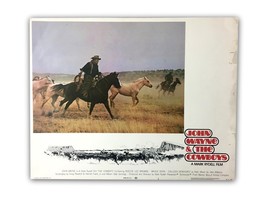 &quot;The Cowboys&quot; Original 11x14 Authentic Lobby Card Poster 1971 Wayne - £61.11 GBP