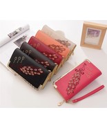 [Bag] Fabulous Peacock PU Leather Long Purse/Wallet/Clutch for Woman Gift - £13.58 GBP