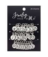 Jewelry Made by Me Classic Alphabet Charms 26pc | Charm Jewlery Making A... - $13.86 CAD