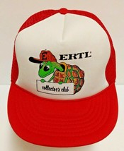 Ertl Collector Vintage Red Trucker Hat Adjustable Snap Back - £18.76 GBP