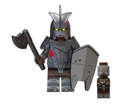 SH Uruk-Hai Orc Bloody chest LOTR Lord of the Rings Hobbit Minifig - $6.70