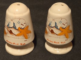 Vintage Carolina Beach, NC Salt &amp; Pepper Shaker Set - Nautical Ocean Sea... - $7.68