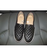 A new day Black Quilted Slip On Shoe Size 9.5 Women&#39;s RN #17730 EUC - $56.16 CAD