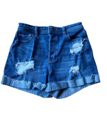 Hollister Womens Shorts Size 5 w27 Ultra High Rise Mom Shorts Denim Butt... - £14.95 GBP