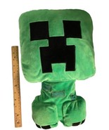 Minecraft LARGE 16&quot;  Mojang Stuffed Plush Jinx Green Creeper 2017 - £23.45 GBP