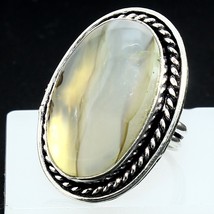 Natural Shaded Onyx Smooth Oval Gemstone Handmade Ring Gift For Jewelry Size 5.5 - $6.79