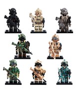 8pcs Special Forces Delta Navy SEALs Alpha SAS KSK Minifigures Minifigs ... - €18,89 EUR 8pcs Special Forces Delta Navy SEALs Alpha SAS KSK Minifigures Minifigs ... - €18,89 EUR