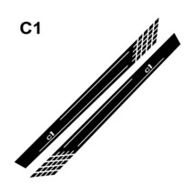 2PCS Side Sticker For Berlingo C1 C2 C3 C4 C4L C5 C6 C8 C-Crosser C-ELYSEE Jum - £58.73 GBP