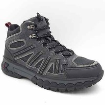 Bass Outdoor Men Hiking boots Peak Hiker 2 Mid Size US 10M Grey Suede Mesh - £43.31 GBP