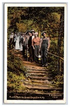 Rustic Path to Onyx Cave Kentucky KY UNP WB  Postcard G18 - £3.12 GBP