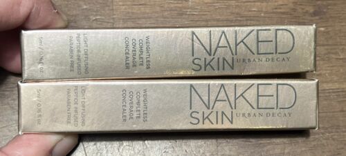 2 New in Box -Urban Decay-Naked Skin Weightless Concealer - Dark Warm - $10.00