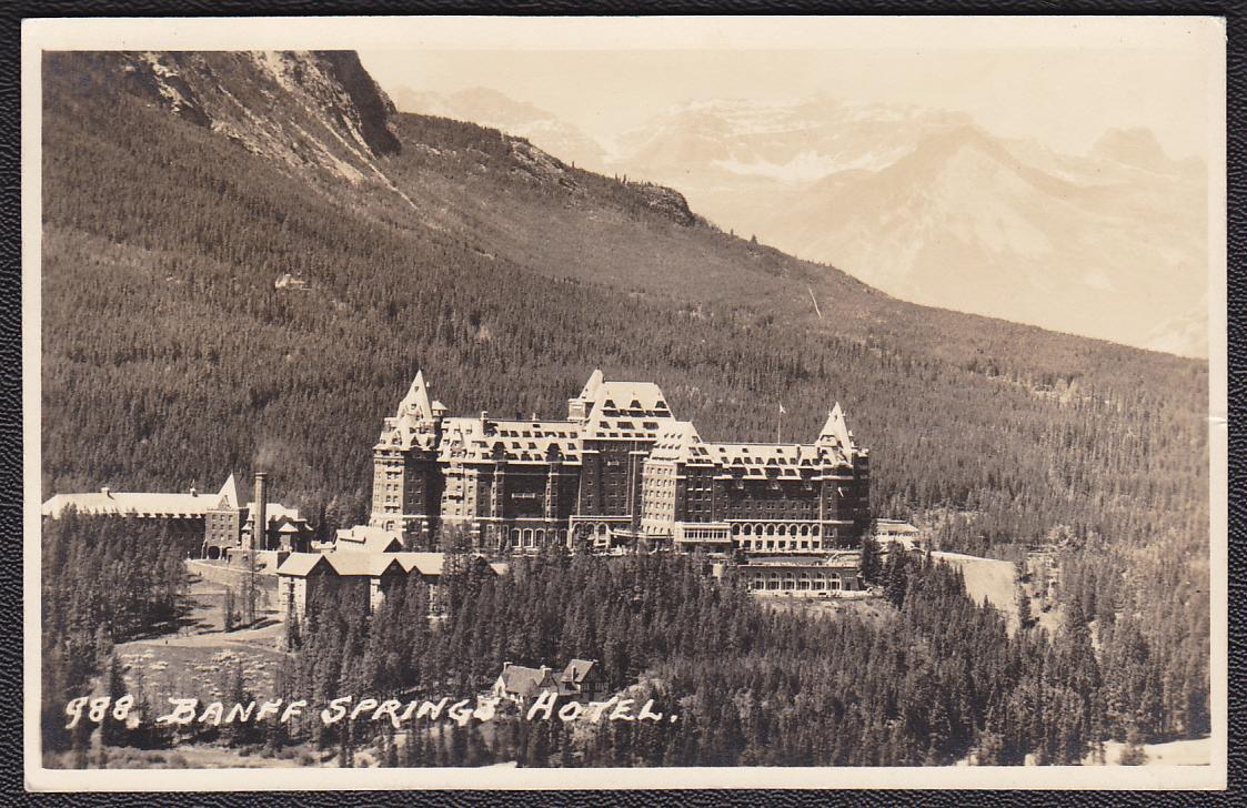 Primary image for Banff National Park, Alberta Canada Pre-1920 RPPC - Banff Springs Hotel #988
