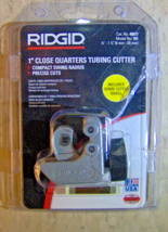 Used Once 1 Inch Close Quarters Tubing Cutter RIDGID 40617 Model 101 - $19.14