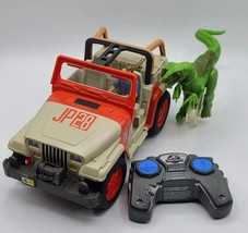 Jurassic World Jeep Wrangler Rc Vehicle Raptor Attack - Working - £18.66 GBP