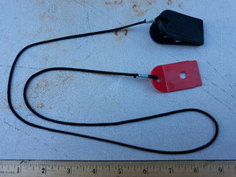 20RR62 TREADMILL PARTS: SAFETY KEY, VERY GOOD CONDITION - $4.90