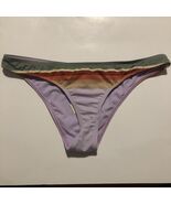 Pursuit purple stripe cheeky swimsuit bottom striped size XL  - $24.83 CAD