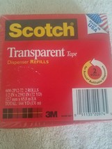 Scotch Transparent Tape, Narrow Width, Engineered for Office and Home Use, - £14.93 GBP