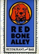 Red Bone Alley Restaurant &amp; Bar Menu Florence South Carolina - £17.11 GBP