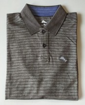Tommy Bahama Shortsleeves Striped Polo Shirt WORLDWIDE SHIPPING T-0369 - $52.57