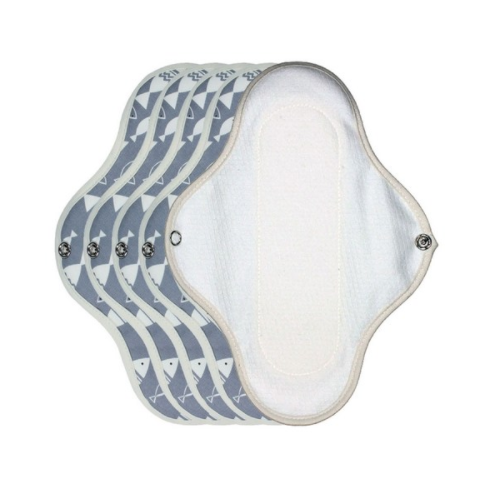 Cotton Washing Panty Liner Gray  5ea 25cm - $37.33