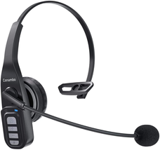 Trucker Bluetooth Headset 5.0 with Microphone Noise Cancelling Wireless - £44.75 GBP