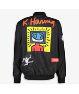 Keith Haring x Members Only Jacket Mens L Graffiti Black Tokyo Pop Bombe... - £39.10 GBP