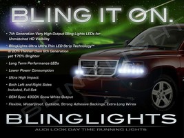 LED DRL Head Light Strips Daytime Running Lamps Kit for Dodge Ram Dakota - £37.77 GBP