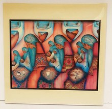 AMADO PENA Tile Art Ceramic Clay Southwest Native American 11 7/8&quot; x 11 7/8&quot; - £78.85 GBP