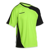 Vizari Cortez Short Sleeve Goalkeeper Shirt Neon Green Adult 60013  Size... - £25.83 GBP