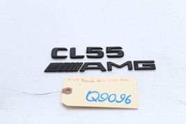 03-06 MERCEDES-BENZ CL55 AMG REAR TRUNK LID EMBLEM BADGE LOGO Q9096 - £49.51 GBP