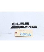 03-06 MERCEDES-BENZ CL55 AMG REAR TRUNK LID EMBLEM BADGE LOGO Q9096 - €50,45 EUR