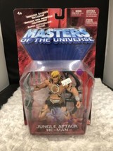 200x Masters Of The Universe Jungle Attack HE-MAN Motu Figure 2002 New Sealed - £23.48 GBP