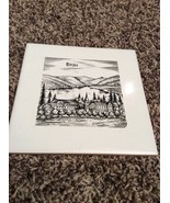 Vintage Trivet Ceramic Accent Wall Tile Titiree Ti Tiree 6x6 Tile Denmar... - $13.00 CAD