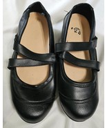 Dr Zen Beth Therapeutic Comfort Shoes Hook Loop Strap Leather Unisex Siz... - €21,87 EUR