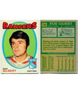 1971/72 Topps Rod Gilbert Card #123 New York Rangers - $2.97