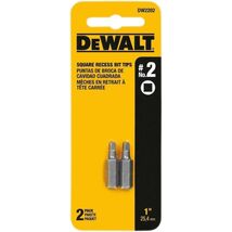 DeWalt Square Recess #2 X 1 in. L Screwdriver Bit Heat-Treated Steel - $6.95