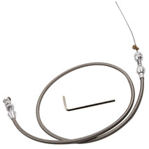 36inch Stainless Steel Braided Throttle Cable for LS1 Engine 4.8L 5.3L 5.7L 6.0L - £13.00 GBP