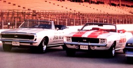 1993 1982 1969 1967 Chevy Camaro &amp; Z28 Indy 500 Pace Car Poster 22 X 17&quot; SS 396 - £18.98 GBP